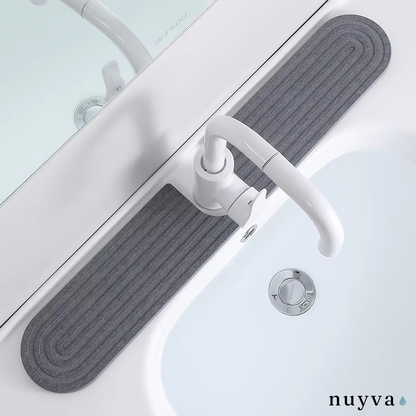 Le Tapis Diatomite Nuyva : Sèche votre évier instantanément