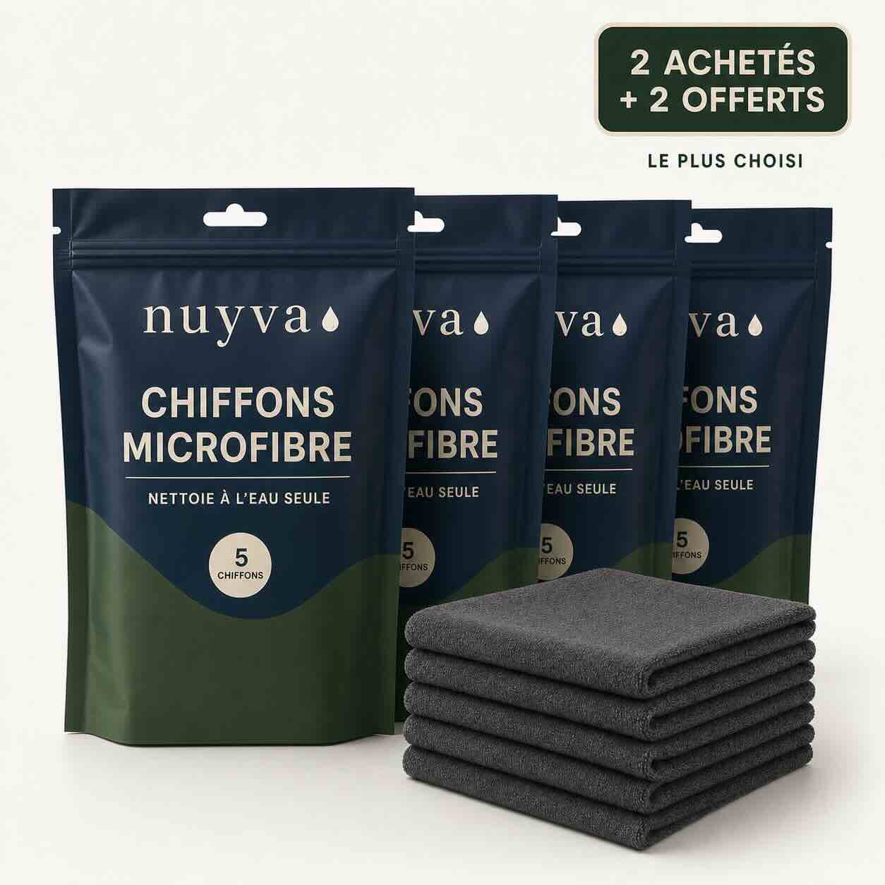Pack 3 Chiffons magiques Nuyva